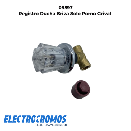 Registro Ducha Briza Solo Pomo Grival