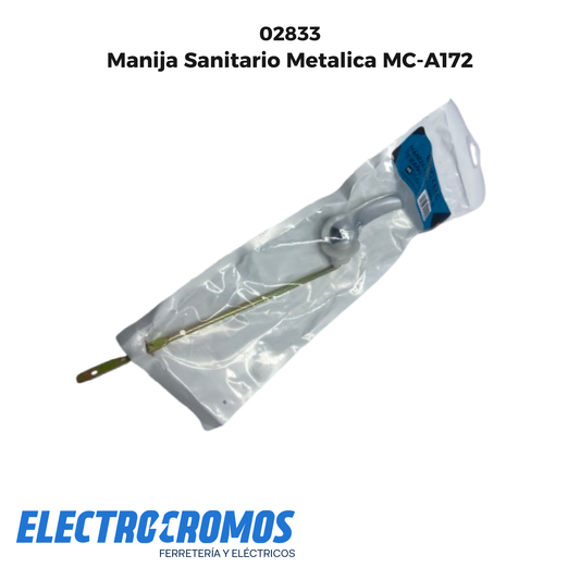 Manija Sanitario Metalica MC-A172