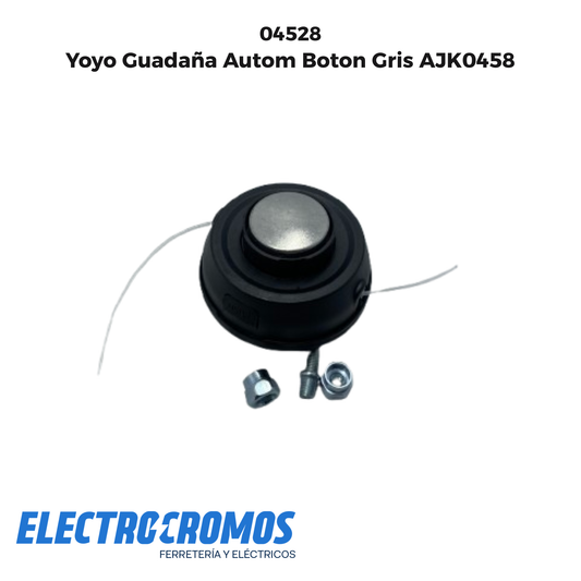 Yoyo Guadaña Autom Boton Gris AJK0458