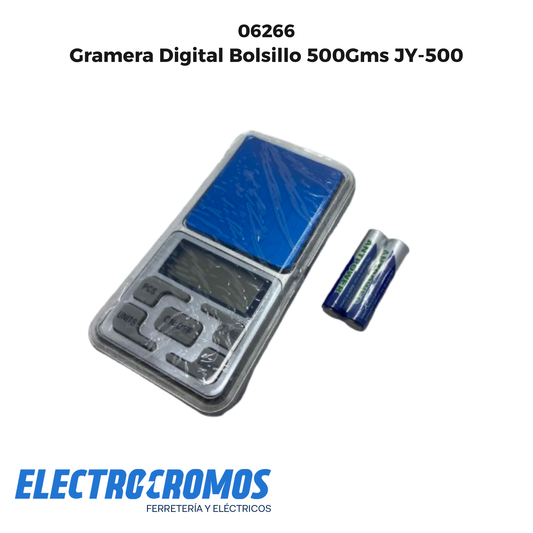 Gramera Digital Bolsillo 500Gms JY-500