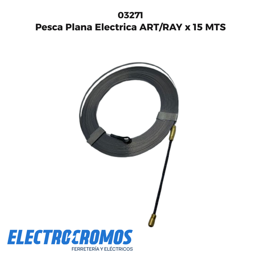 Pesca Plana Electrica ART/RAY x 15 MTS