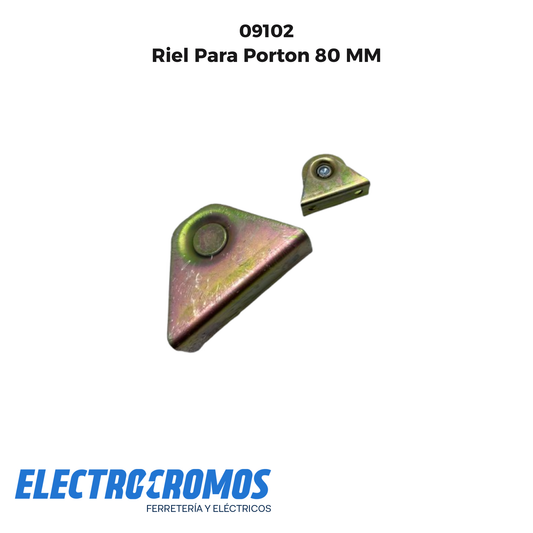 Riel Para Porton 80 MM