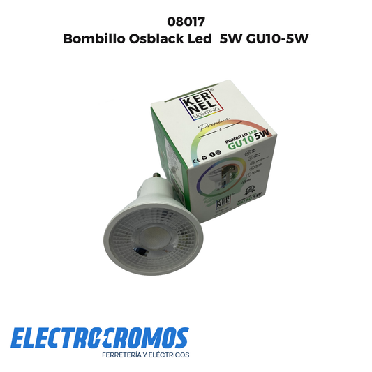 Bombillo Osblack Led  5W GU10-5W