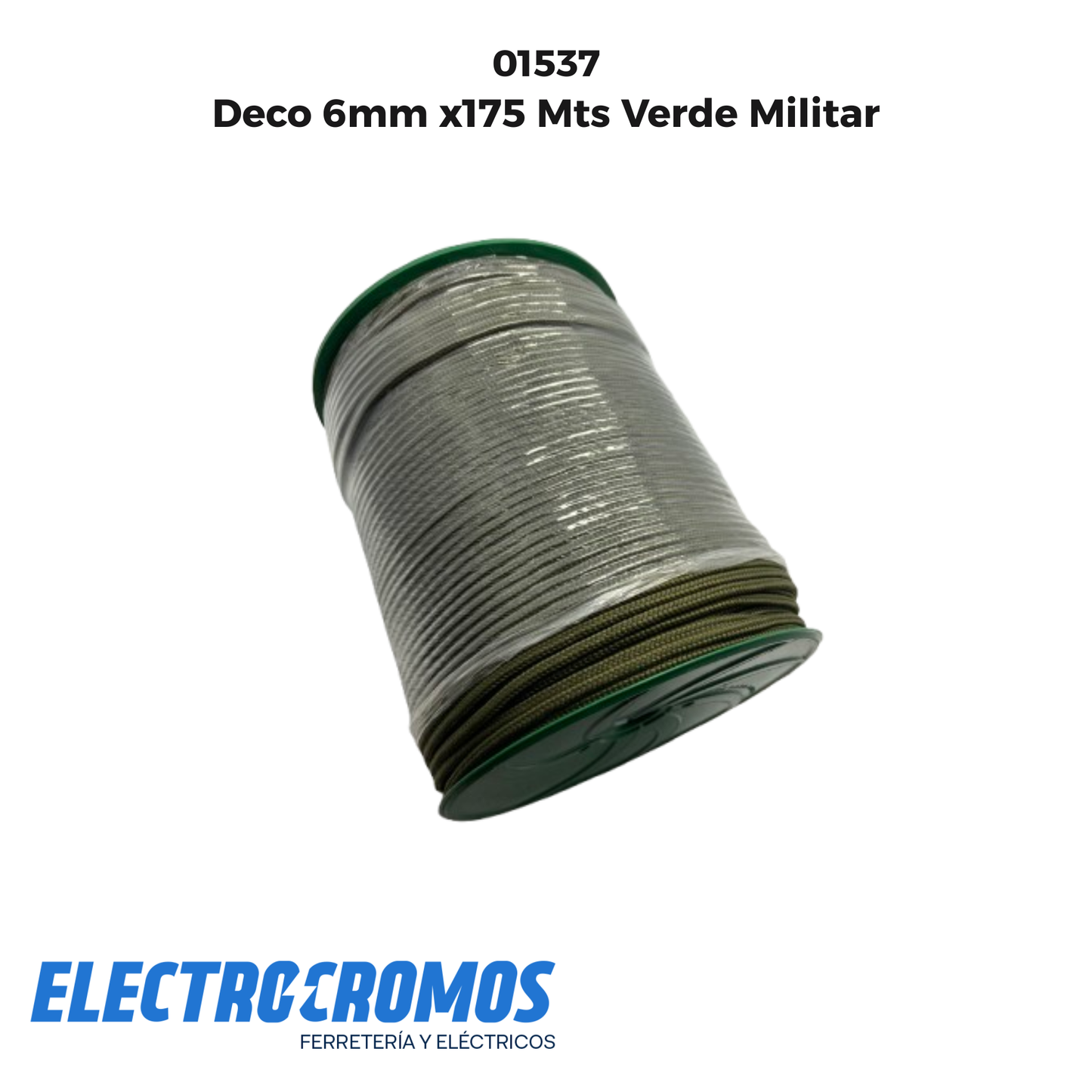 Deco 6mm x175 Mts Verde Militar