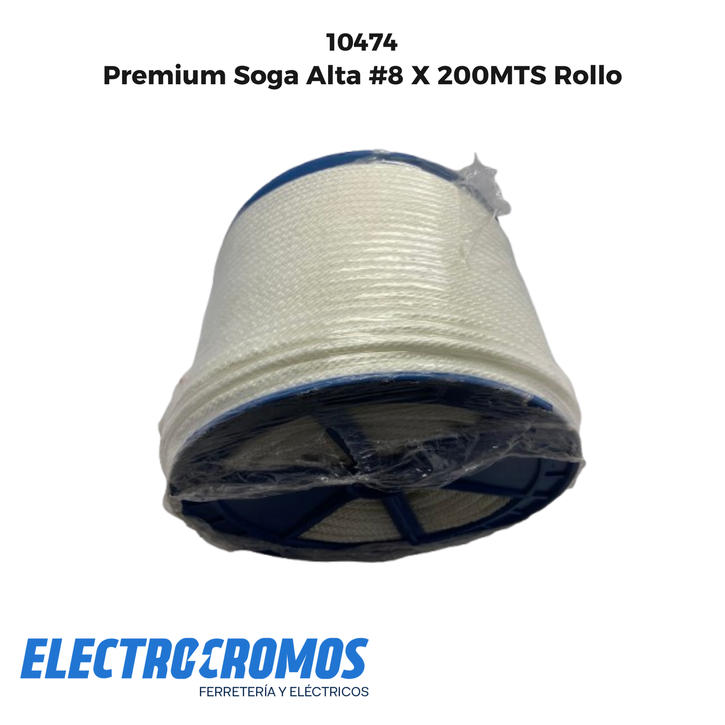 Premium Soga Alta #8 X 200MTS Rollo