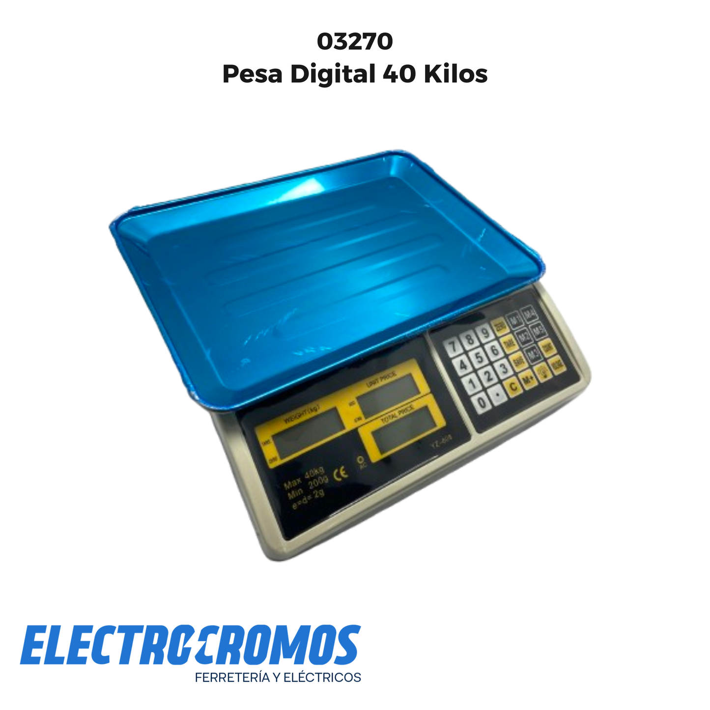 Pesa Digital 40 Kilos
