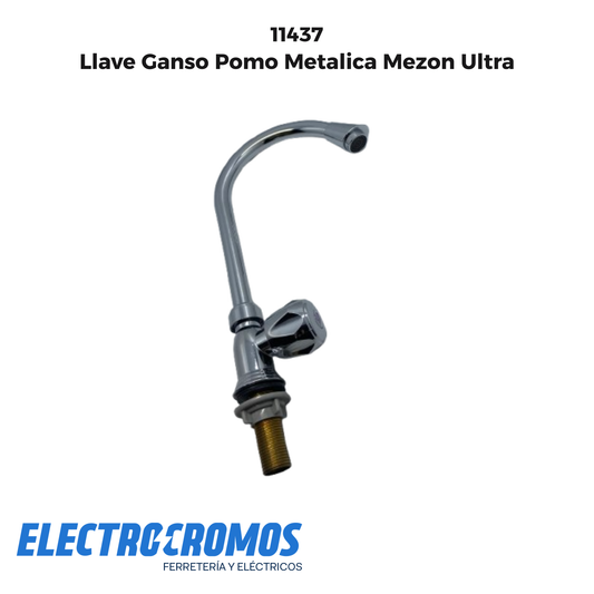 Llave Ganso Pomo Metalica Mezon Ultra