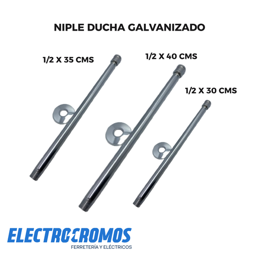 Niple Ducha Galvanizado