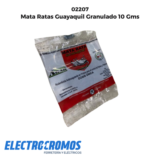 Mata Ratas Guayaquil Granulado 10 Gms