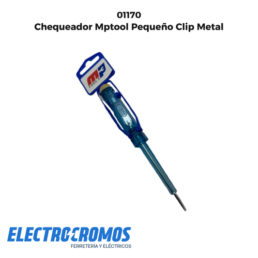 Chequeador Mptool Pequeño Clip Metal