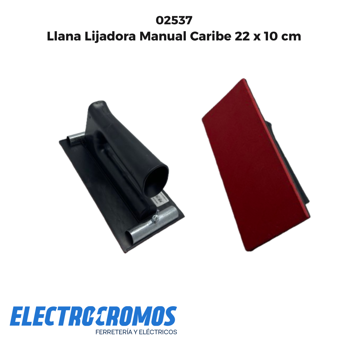 Llana Lijadora Manual Caribe 22 x 10 cm