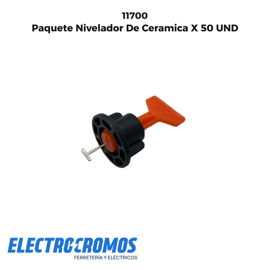 Paquete Nivelador De Ceramica X 50 UND