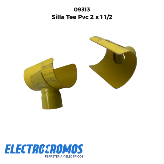 Silla Tee Pvc 2 x 1 1/2