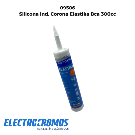 Silicona Ind. Corona Elastika Bca 300cc