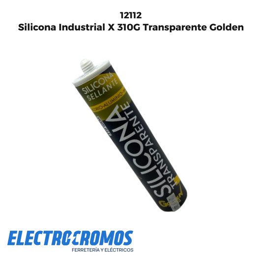 Silicona Industrial X 310G Transparente Golden
