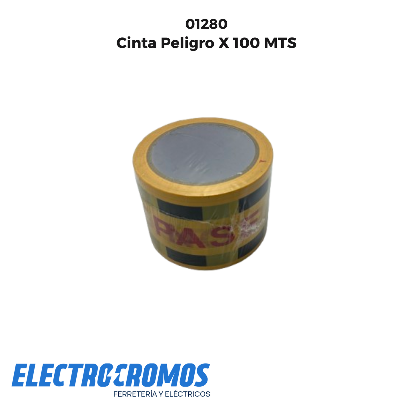 Cinta Peligro X 100 MTS