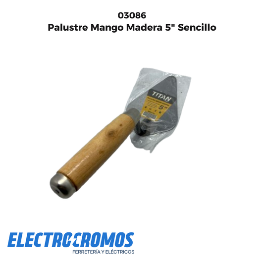 Palustre Mango Madera 5" Sencillo