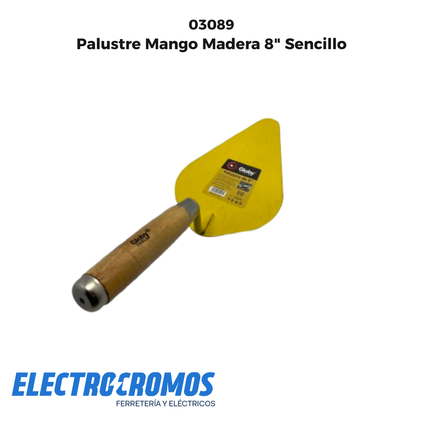 Palustre Mango Madera 8" Sencillo