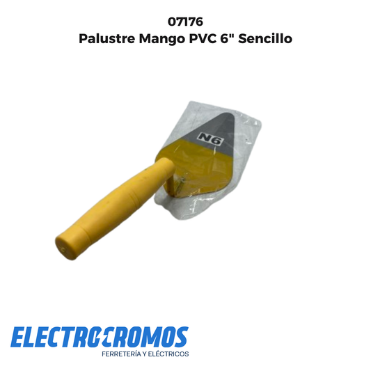 Palustre Mango PVC 6" Sencillo