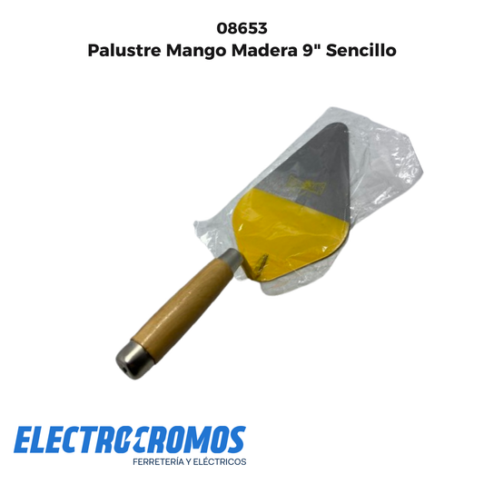 Palustre Mango Madera 9" Sencillo