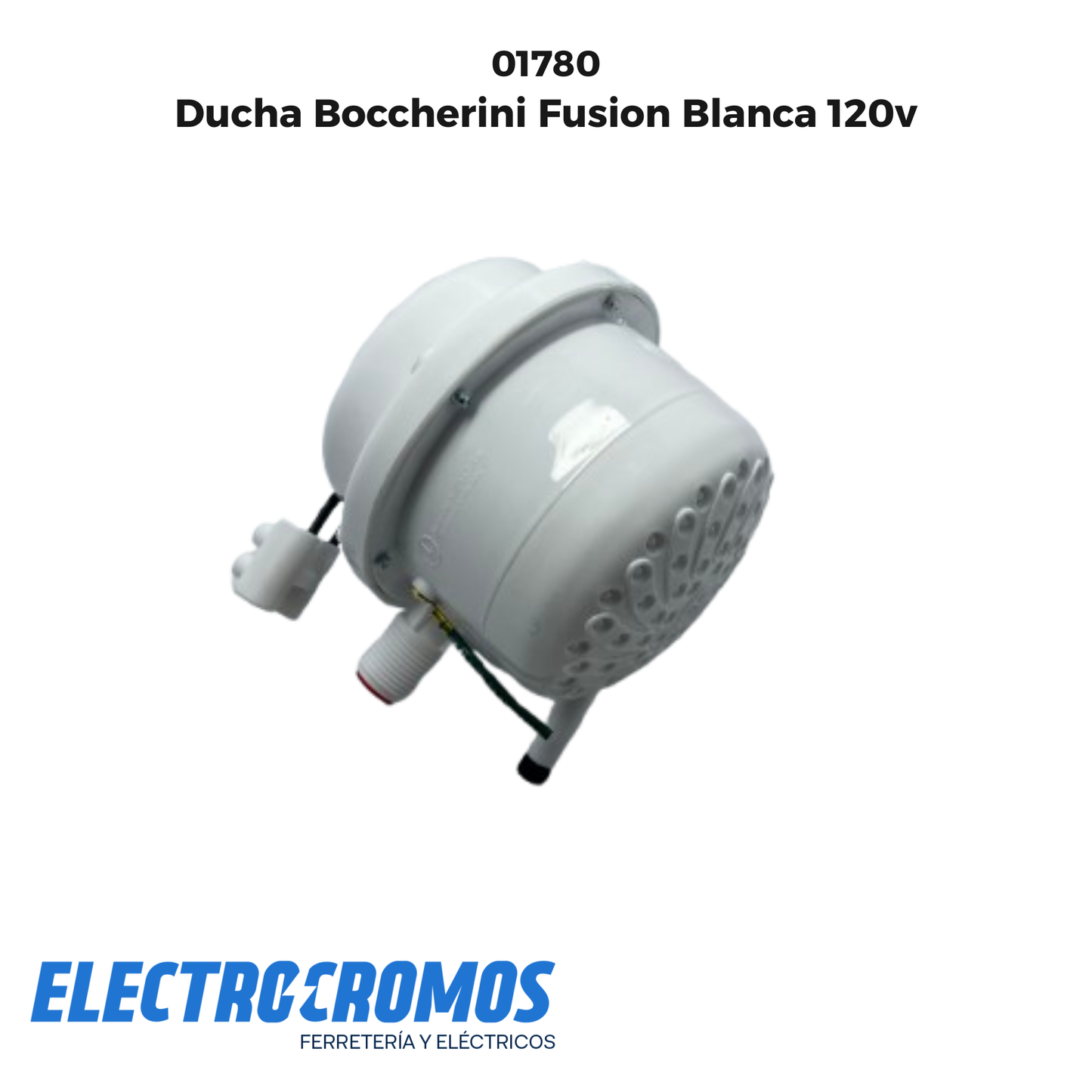 Ducha Boccherini Fusion Blanca 120v