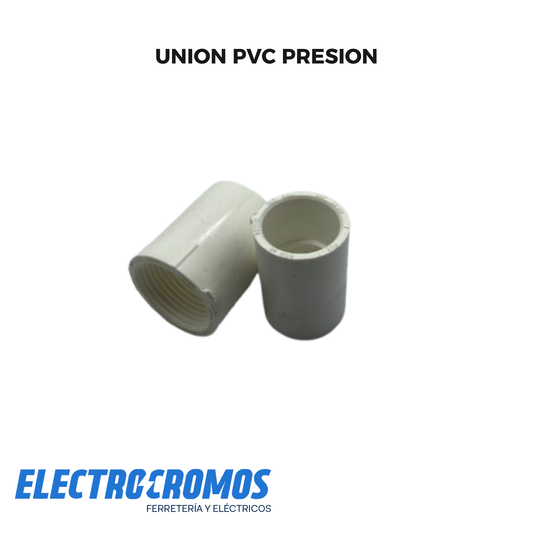 Union PVC Presion