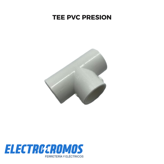 Tee PVC Presion