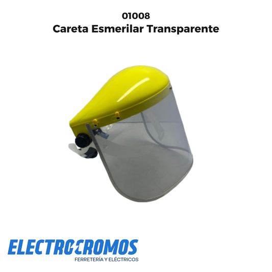 Careta Esmerilar Transparente