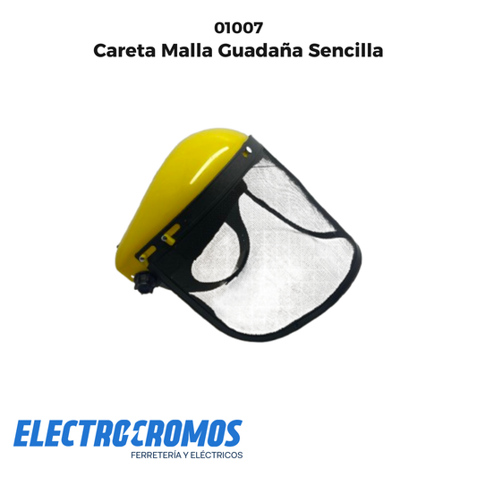 Careta Malla Guadaña Sencilla