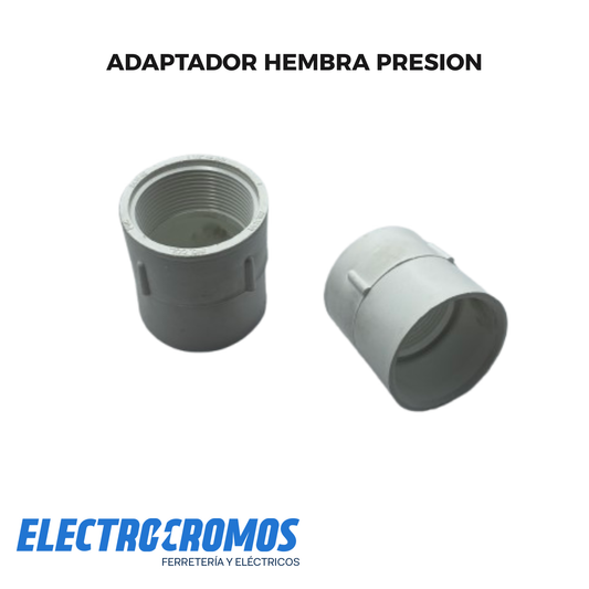 Adaptador Hembra Presion