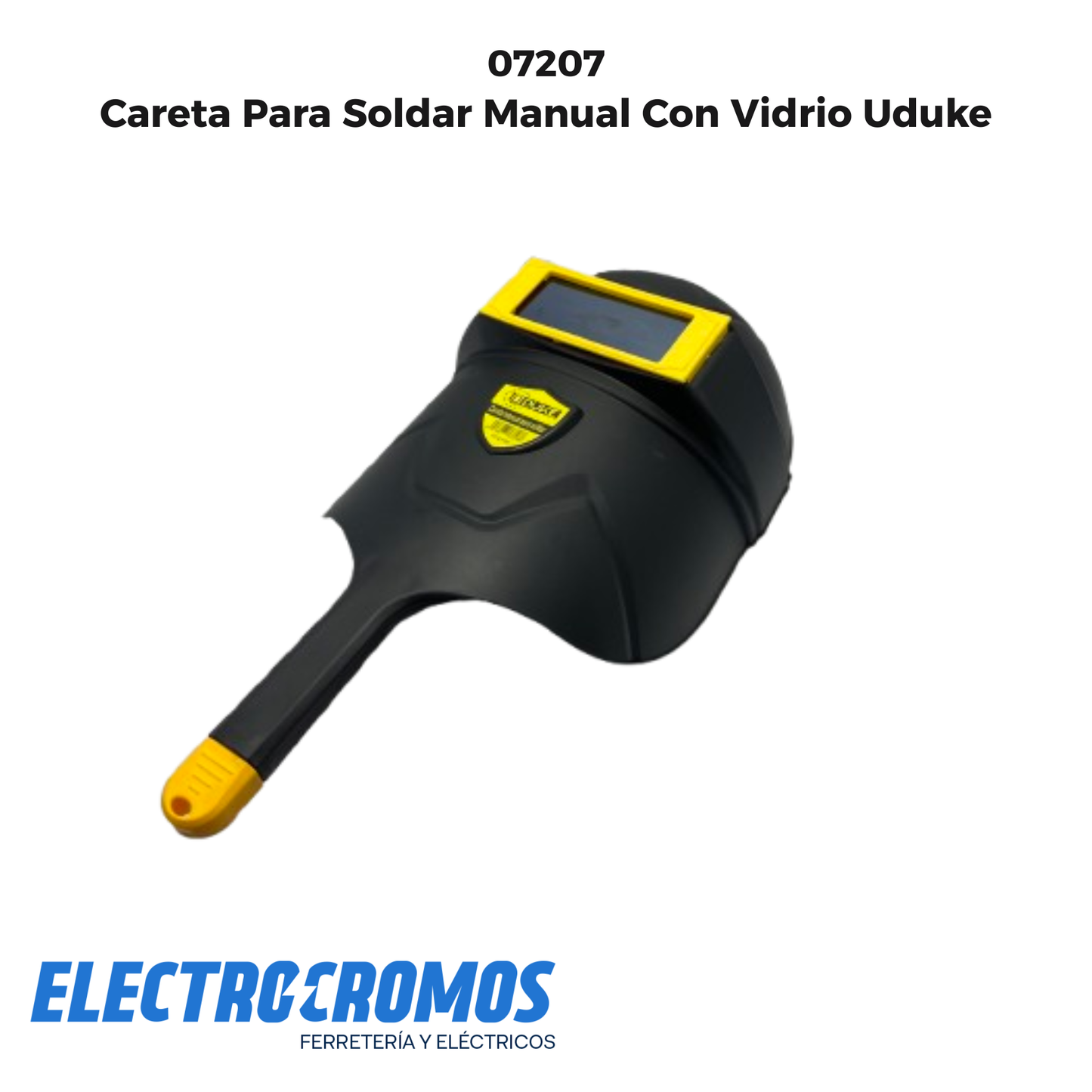 Careta Para Soldar Manual Con Vidrio Uduke