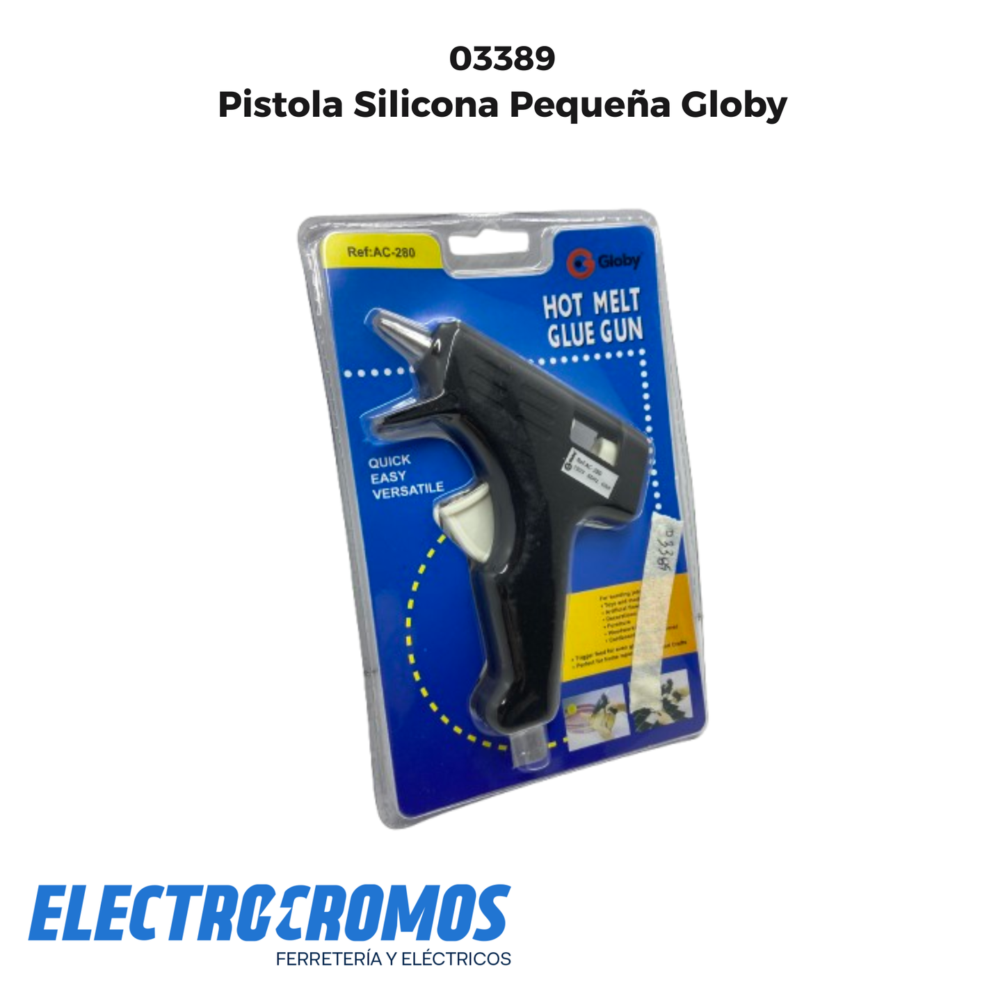 Pistola Silicona Pequeña Globy