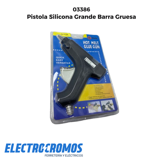 Pistola Silicona Grande Barra Gruesa