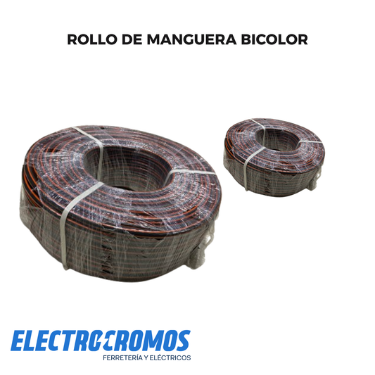Rollo De Manguera Bicolor