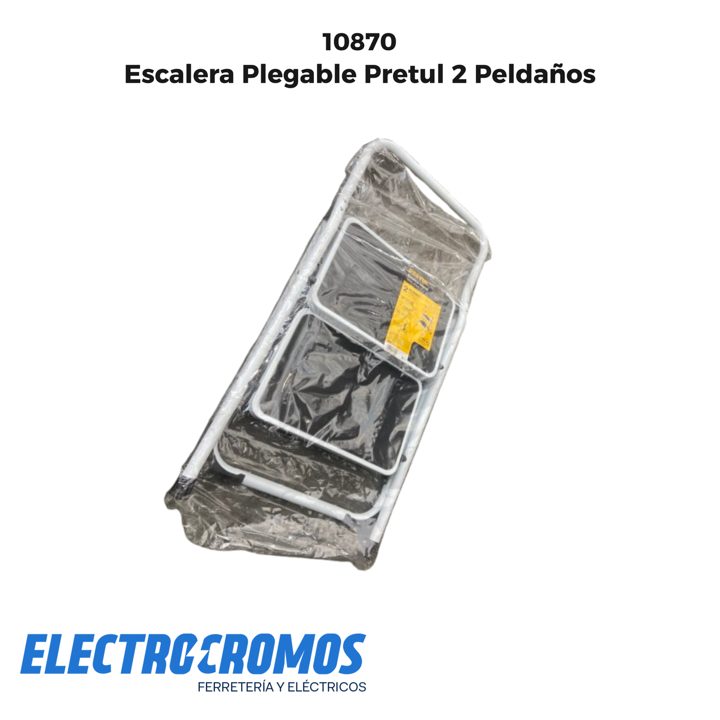 Escalera Plegable Pretul 2 Peldaños