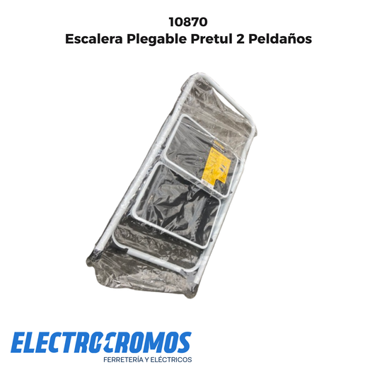 Escalera Plegable Pretul 2 Peldaños