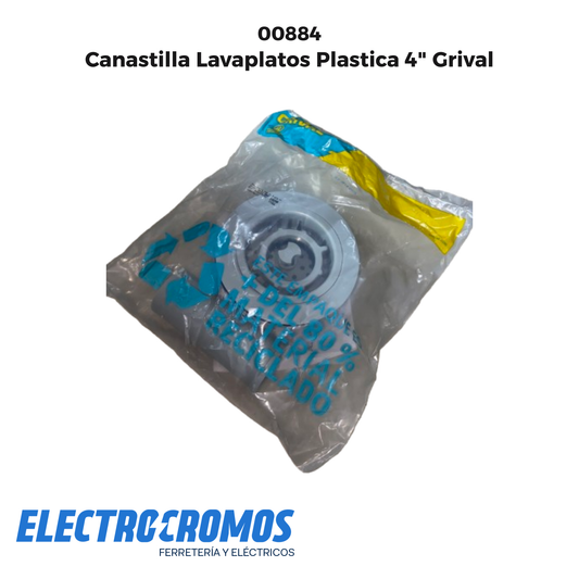 Canastilla Lavaplatos Plastica 4" Grival