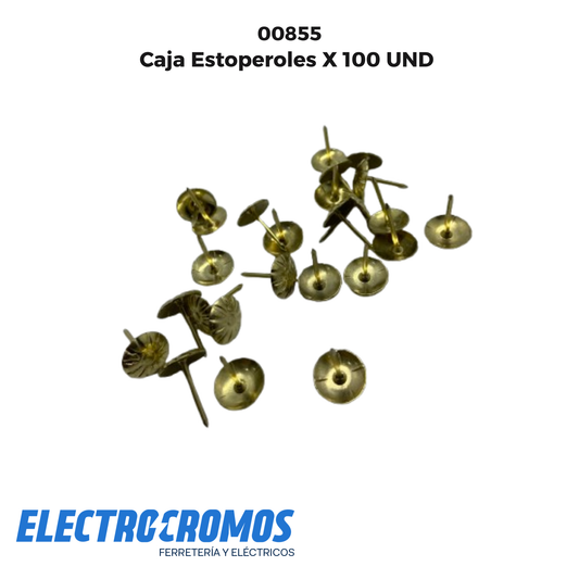 Caja Estoperoles X 100 UND