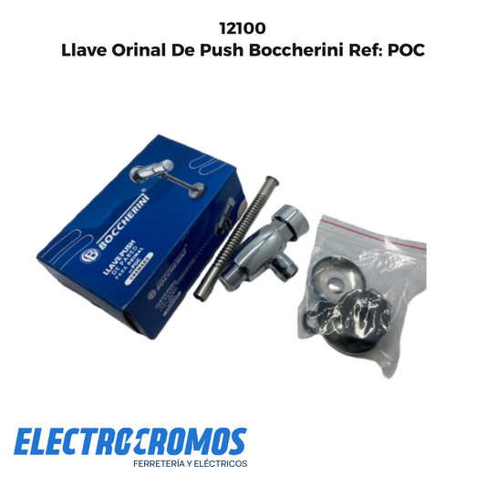 Llave Orinal De Push Boccherini Ref: POC