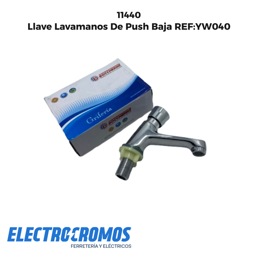 Llave Lavamanos De Push Baja REF:YW040