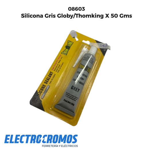 Silicona Gris Globy/Thomking X 50 Gms