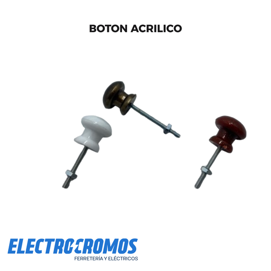 Boton Acrilico