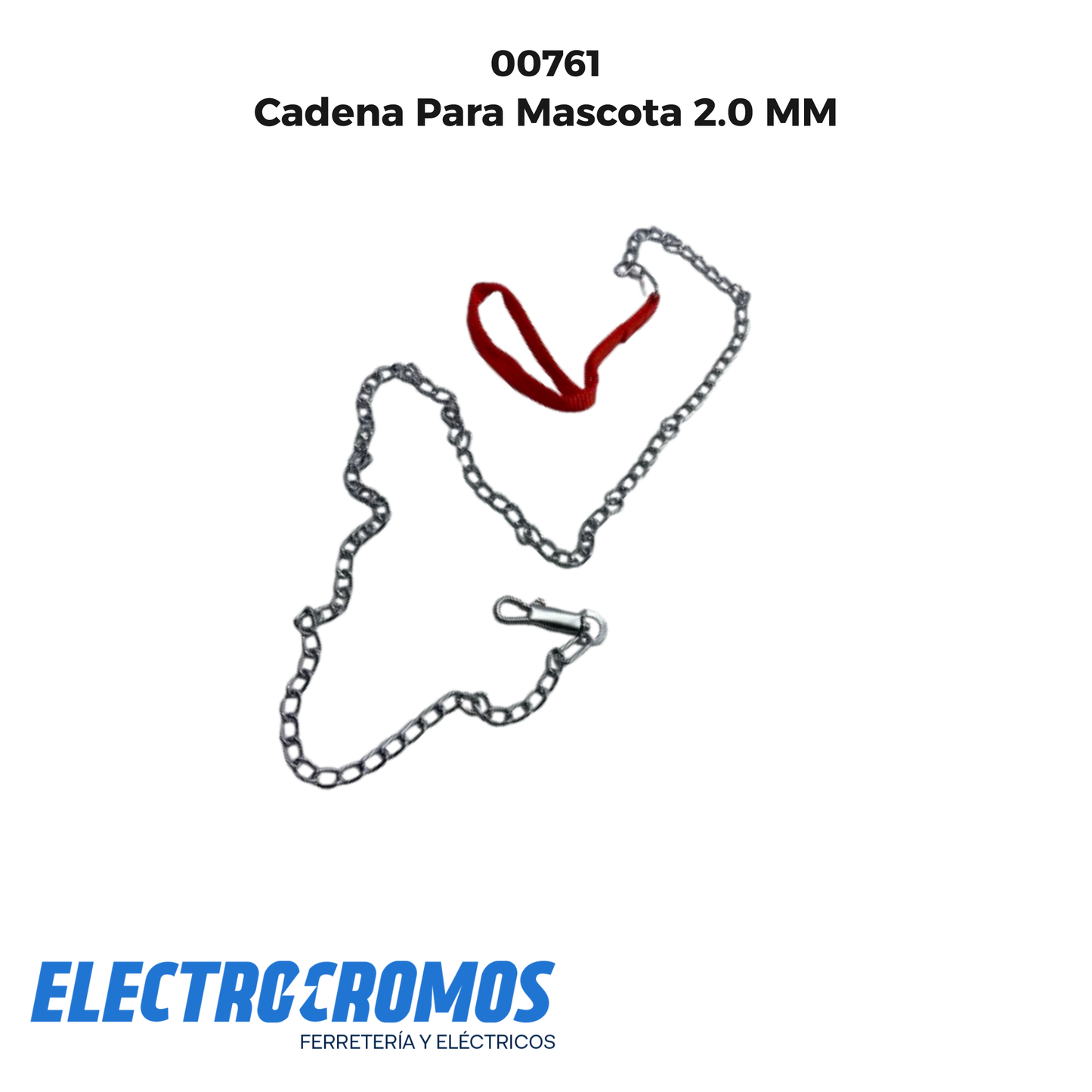 Cadena Para Mascota 2.0 MM