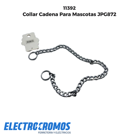 Collar Cadena Para Mascotas