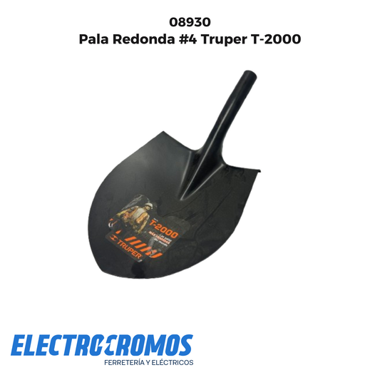 Pala Redonda #4 Truper T-2000