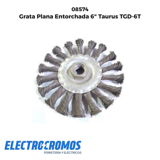 Grata Plana Entorchada 6" Taurus TGD-6T