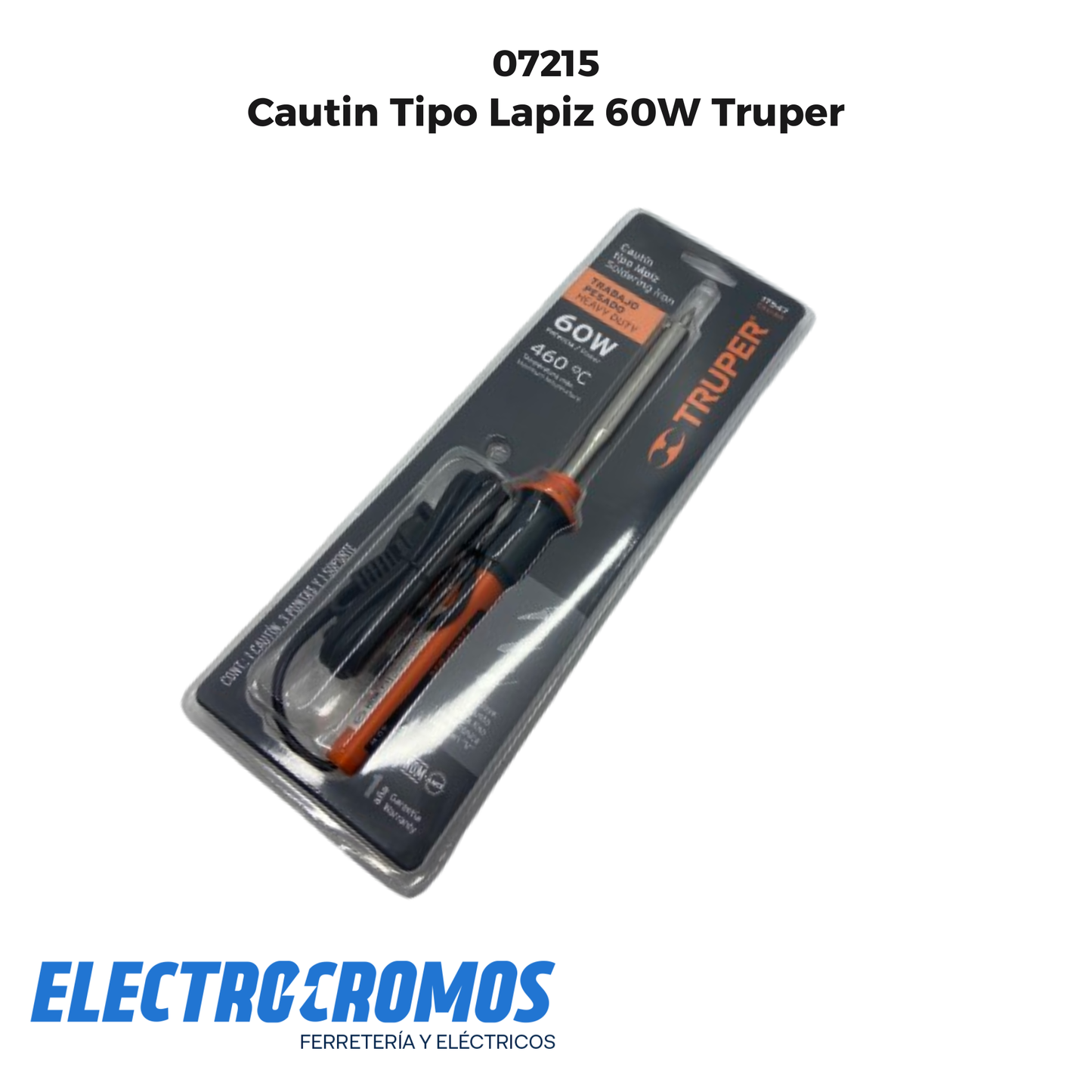 Cautin Tipo Lapiz 60W Truper