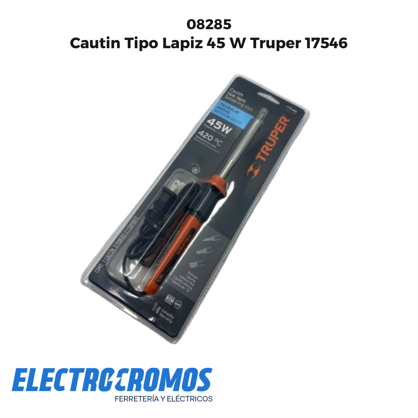 Cautin Tipo Lapiz 45 W Truper 17546