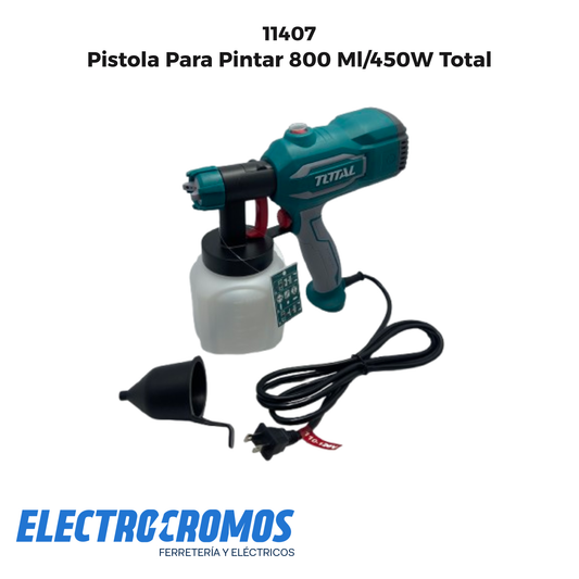 Pistola Para Pintar 800 Ml/450W Total