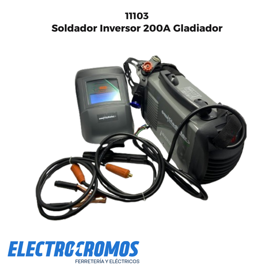 Soldador Inversor 200A Gladiador